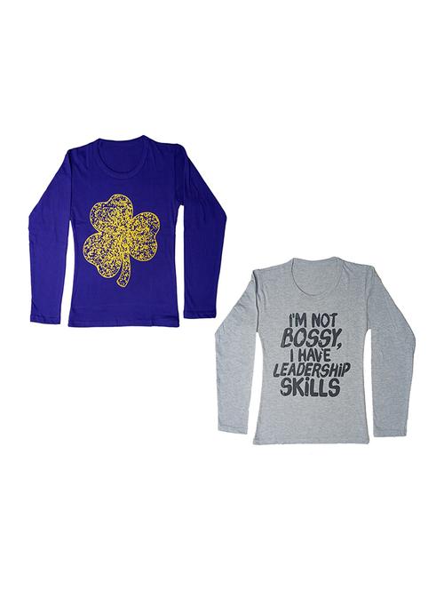 combo pack of cotton t-shirt - 18832940 - Very Small Image - 1
