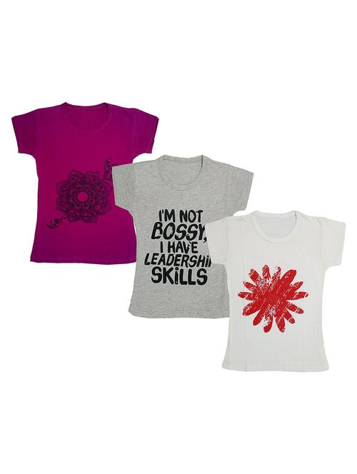 combo pack of cotton t-shirt - 18832969 - Very Small Image - 1