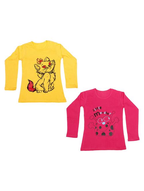 combo pack of cotton t-shirt - 18833027 - Very Small Image - 1