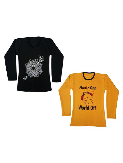 combo pack of cotton t-shirt - 18833039 - Very Small Image - 1