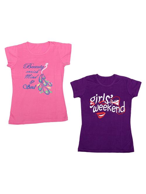 combo pack of cotton t-shirt - 18833051 - Very Small Image - 1