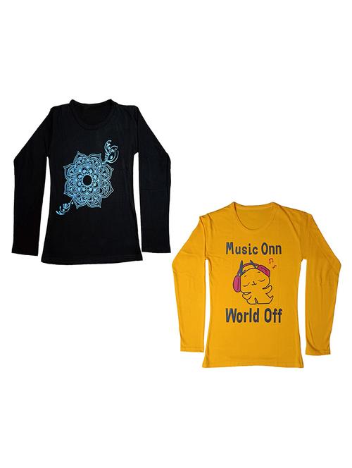 combo pack of cotton t-shirt - 18833176 - Very Small Image - 1