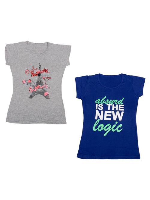 combo pack of cotton t-shirt - 18833233 - Very Small Image - 1