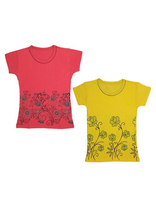 combo pack of cotton t-shirt - 18833238 - Very Small Image - 1