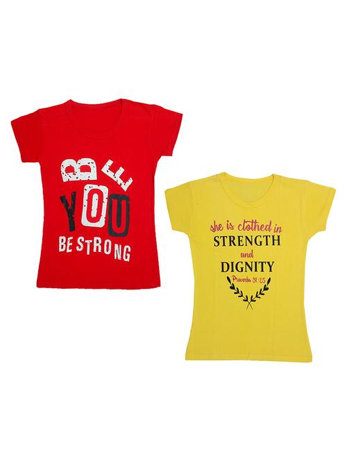 combo pack of cotton t-shirt - 18833254 - Very Small Image - 1
