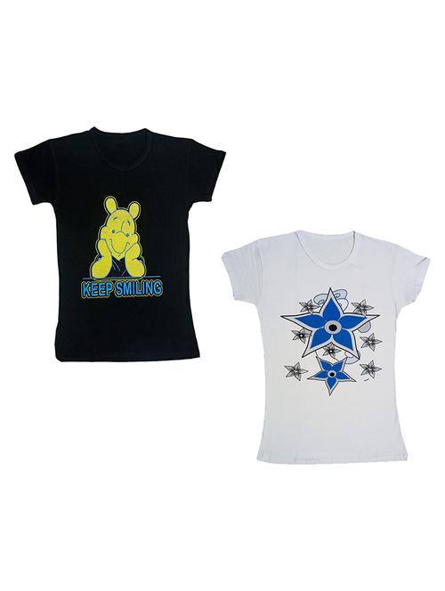 combo pack of cotton t-shirt - 18833305 - Very Small Image - 1