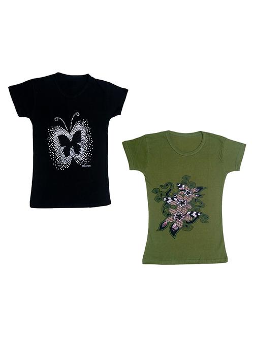 combo pack of cotton t-shirt - 18833316 - Very Small Image - 1