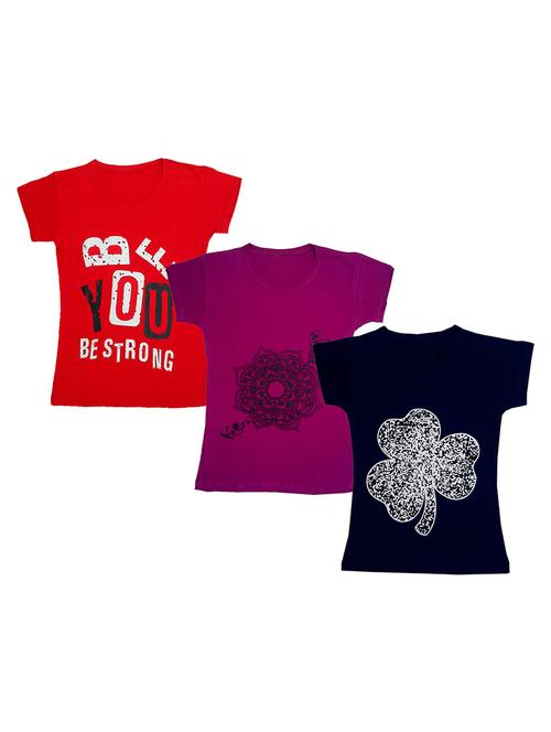 combo pack of cotton t-shirt - 18833359 - Very Small Image - 1