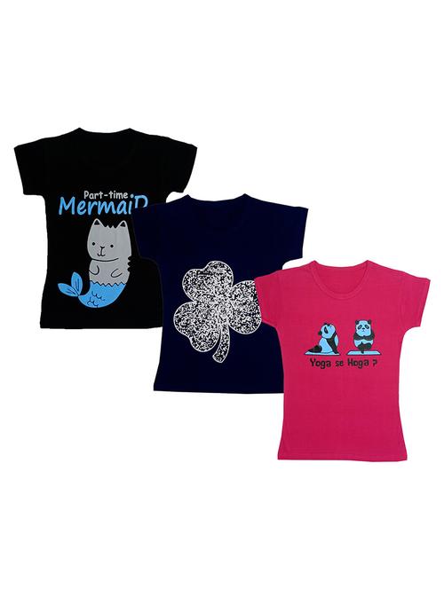 combo pack of cotton t-shirt - 18833369 - Very Small Image - 1