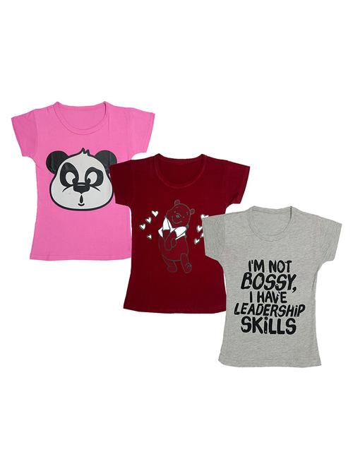 combo pack of cotton t-shirt - 18833379 - Very Small Image - 1