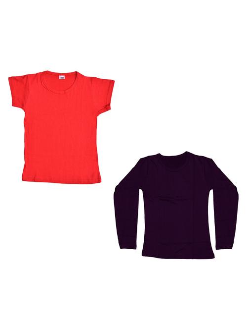 multi colored combo cotton t-shirt - 18835420 - Very Small Image - 1
