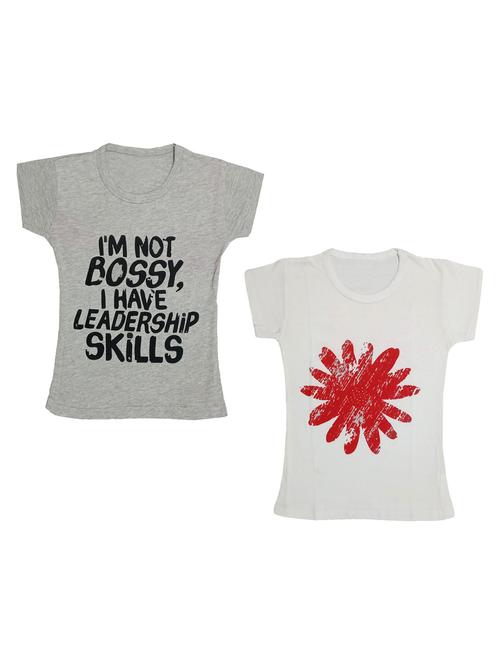 multi colored combo cotton t-shirt - 18835432 - Very Small Image - 1