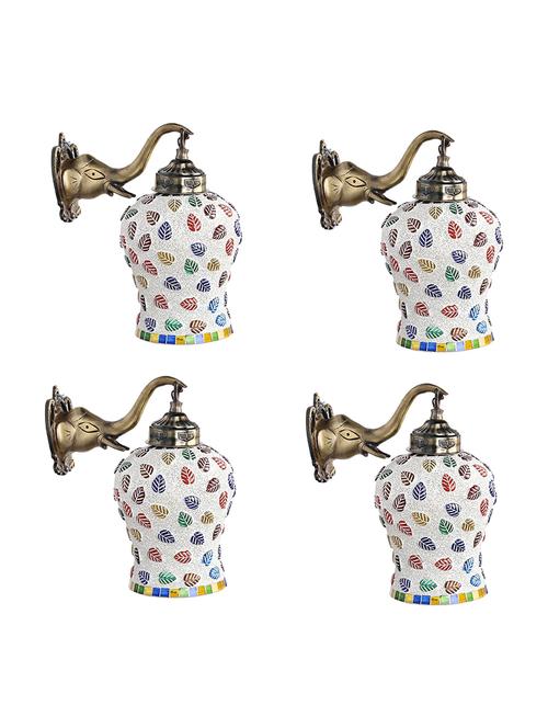 led compliable designer glass wall lamp/ night lamp s1, pack of 4 - 18835651 - Very Small Image - 1