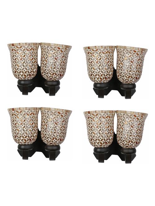 led compactable wood & glass wall lamp light - ao1, pack of 4 - 18835695 - Very Small Image - 1