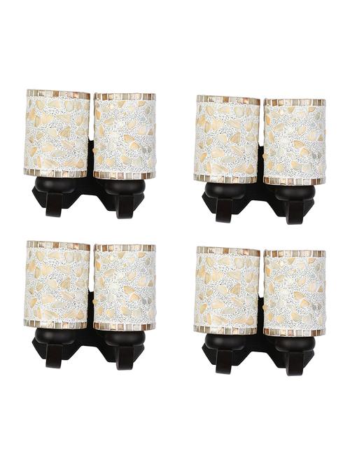 led compactable wood & glass wall lamp light - aw1, pack of 4 - 18835714 - Very Small Image - 1