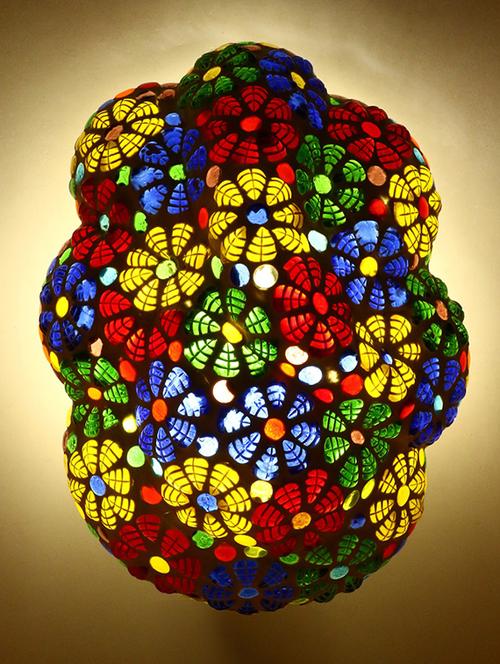 devine ganeha wall light/ night lamp of colorful lighting -k1, pack of 1 - 18835924 - Very Small Image - 1