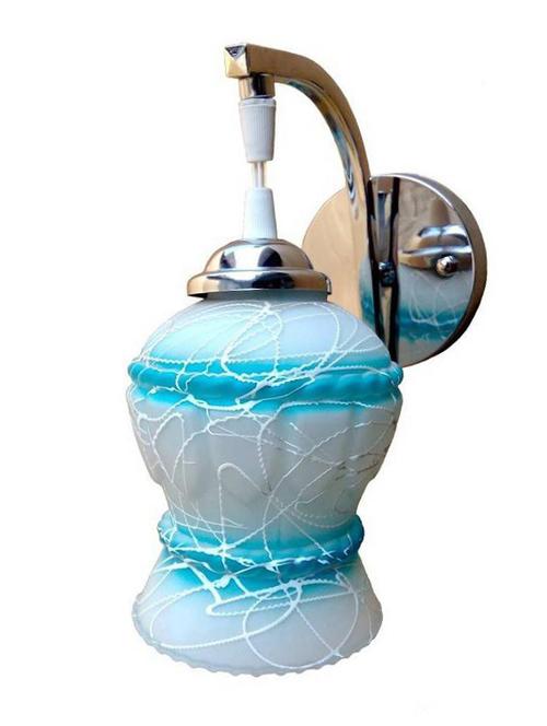 stylish wall lamp/ night lamp light of designer glass shade - a39 - 18835963 - Very Small Image - 1