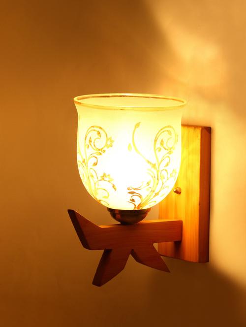 new designer decorative glass wall lamp light with unique stylish fitting and all fitting & fixture dn4p68 - 18836343 - Very Small Image - 1