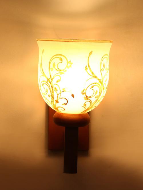new designer decorative glass wall lamp light with unique stylish fitting and all fitting & fixture dn4p59 - 18836370 - Very Small Image - 1
