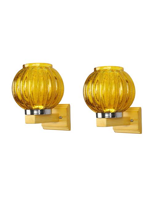 round globe sconce led wall lamp, warm white (set of two)- bx11 - 18836715 - Very Small Image - 1