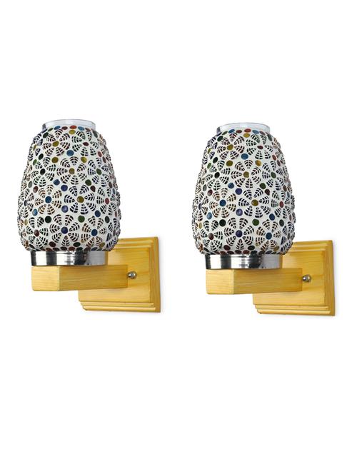 stylish shape & design sconce led wall lamp, warm white (set of two)- bx30 - 18836742 - Very Small Image - 1