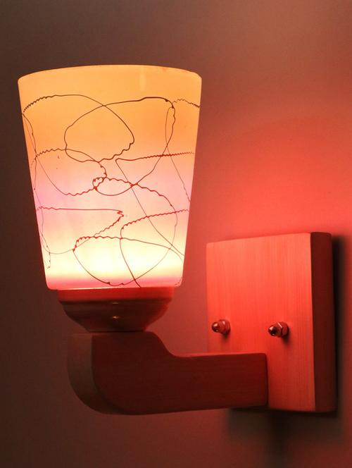 led sconce glass wall lamp/light, 7 watt -df116 - 18836809 - Very Small Image - 1