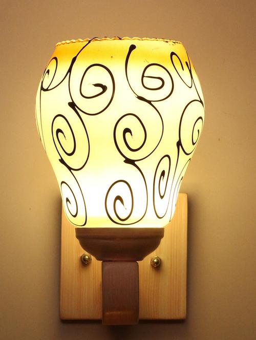 led sconce glass wall lamp/light, 7 watt -df125 - 18836838 - Very Small Image - 1
