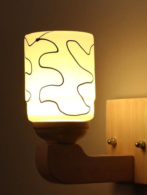 led sconce glass wall lamp/light, 7 watt -df201 - 18836916 - Very Small Image - 1
