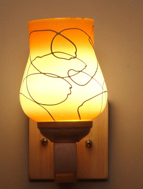 led sconce glass wall lamp/light, 7 watt -df205 - 18836928 - Very Small Image - 1