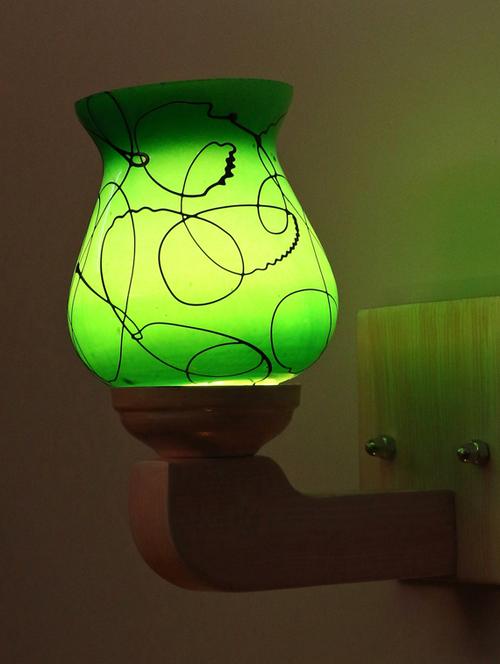 led sconce glass wall lamp/light, 7 watt -df212 - 18836949 - Very Small Image - 1