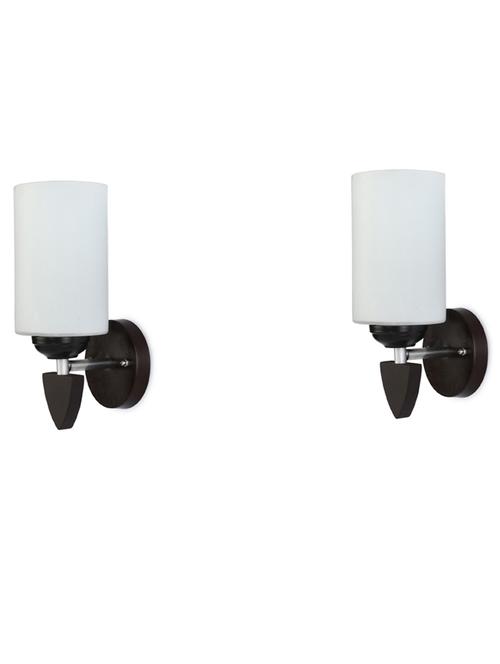 decorative wall lamp light glass wall light white - pack of 2, kt14 - 18837145 - Very Small Image - 1