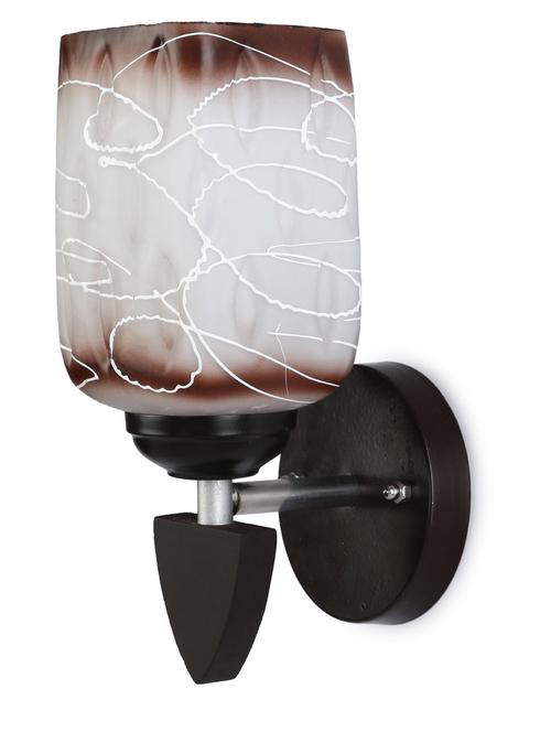 designer led sconce glass & wood wall lamp/ light - re073 - 18837183 - Very Small Image - 1