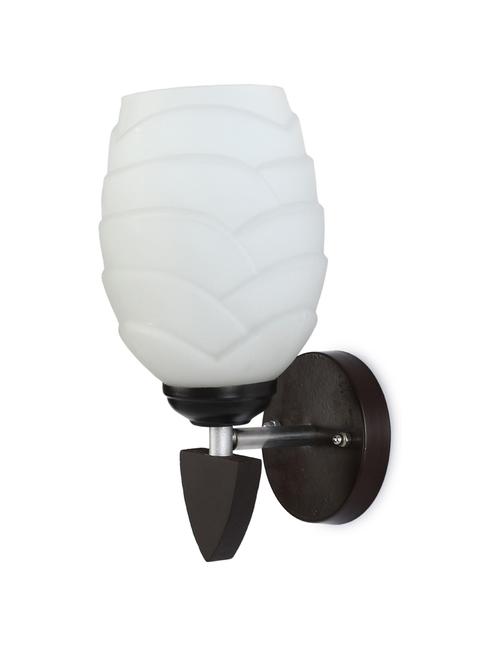 designer led sconce glass & wood wall lamp/ light - re077 - 18837195 - Very Small Image - 1