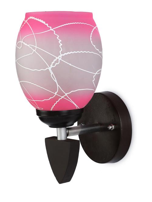 designer led sconce glass & wood wall lamp/ light - re086 - 18837222 - Very Small Image - 1