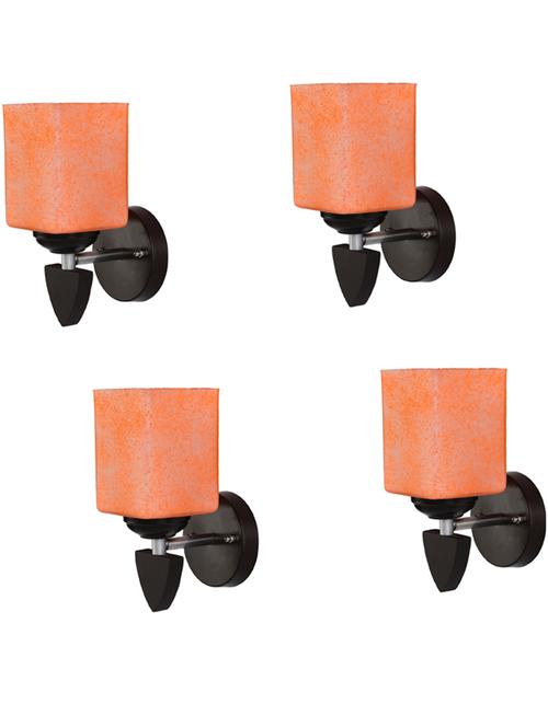 decorative wall lamp light glass wall light orange - pack of 4 rt80 - 18837236 - Very Small Image - 1
