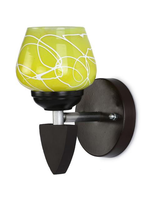 designer led sconce glass & wood wall lamp/ light - re094 - 18837249 - Very Small Image - 1