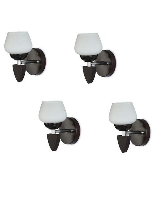decorative wall lamp light glass wall light white - pack of 4 rt83 - 18837254 - Very Small Image - 1
