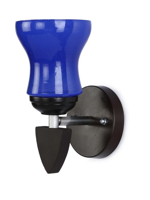 designer led sconce glass & wood wall lamp/ light - re103 - 18837276 - Very Small Image - 1