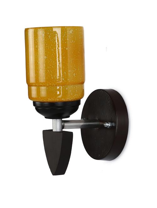 designer led sconce glass & wood wall lamp/ light - re108 - 18837291 - Very Small Image - 1