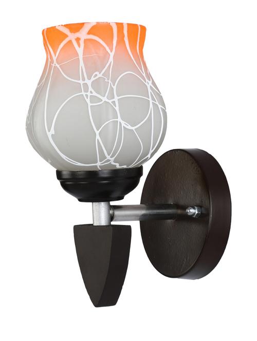 designer led sconce glass & wood wall lamp/ light - re114 - 18837309 - Very Small Image - 1