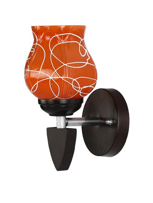 designer led sconce glass & wood wall lamp/ light - re115 - 18837312 - Very Small Image - 1