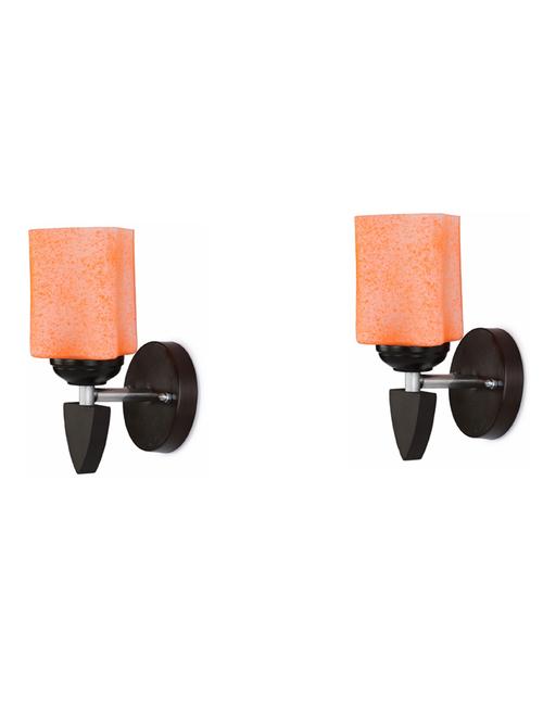 decorative wall lamp light glass wall light orange - pack of 2 rt36 - 18837325 - Very Small Image - 1