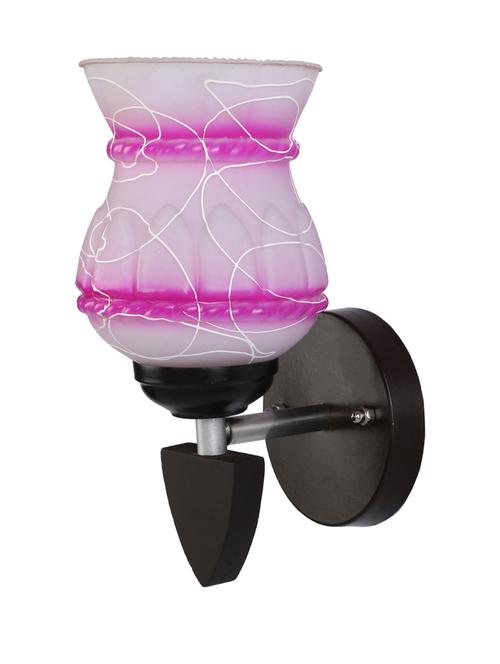 designer led sconce glass & wood wall lamp/ light - re025 - 18837413 - Very Small Image - 1