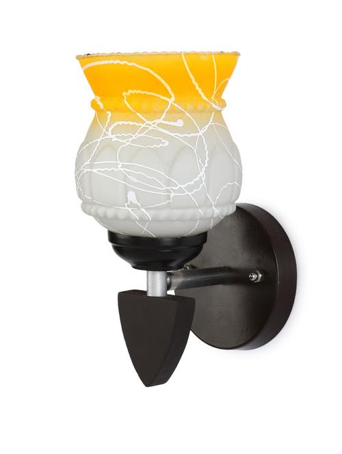 designer led sconce glass & wood wall lamp/ light - re028 - 18837422 - Very Small Image - 1
