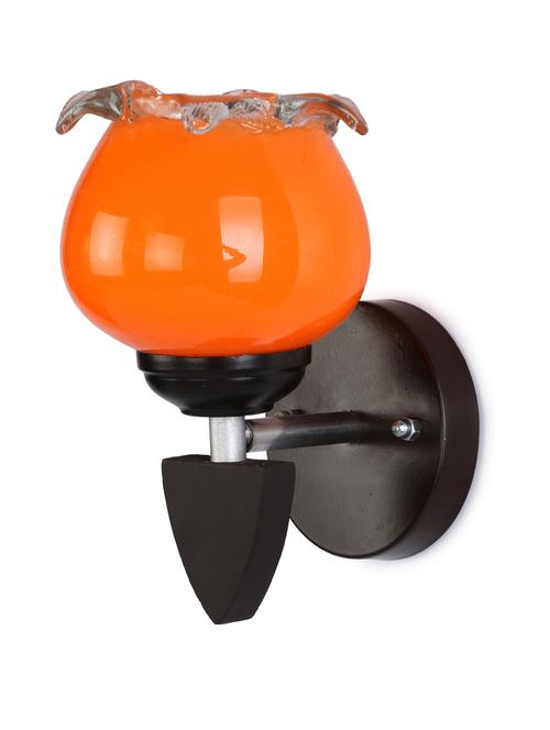 designer led sconce glass & wood wall lamp/ light - re038 - 18837452 - Very Small Image - 1