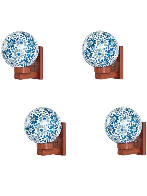 globe shape led sconce wall lamp/ light, (set of four)-df11 - 18837466 - Very Small Image - 1