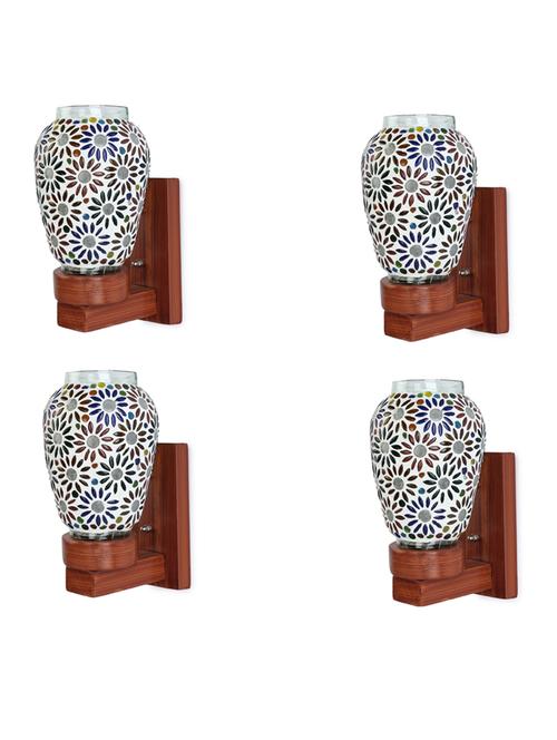 chimney shape led sconce wall lamp/ light, multicolor (set of four)-df21 - 18837496 - Very Small Image - 1