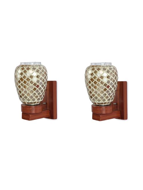 chimney shape led sconce wall lamp/ light, multicolor (set of two)-gh21 - 18837513 - Very Small Image - 1