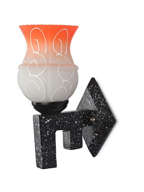 marvel design stylish black white wood wall lamp/ light of colorful glass shade -x41 - 18837895 - Very Small Image - 1