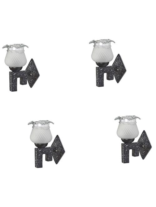 marvel design stylish wood wall lamp/ light of colorful glass shade (set of four)-xa84 - 18838029 - Very Small Image - 1